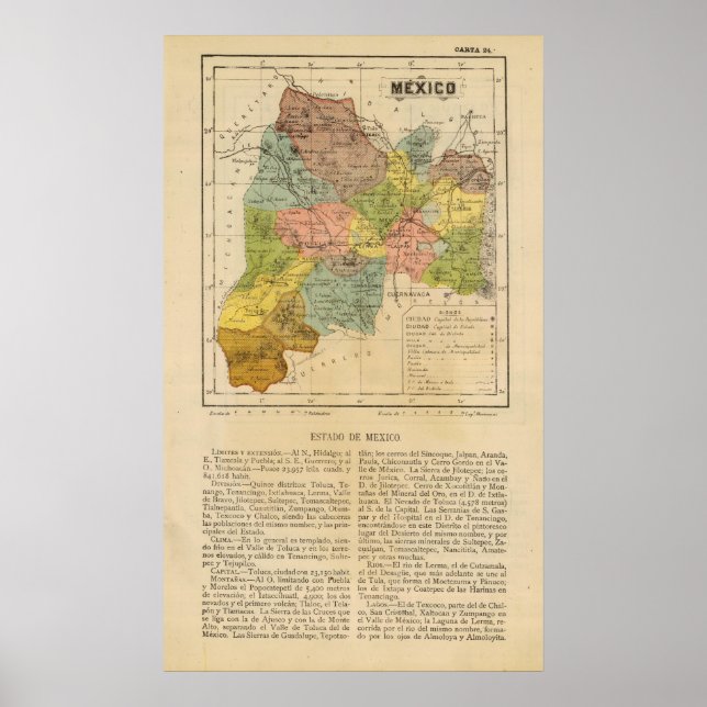 Poster México, México (Frente)