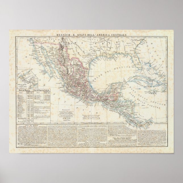 Póster México, Panamá, América Central (Frente)