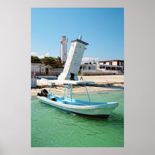 Póster México Puerto Morelos (Frente)