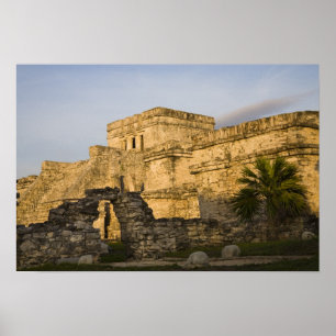 Poster México, Quintana Roo, Península de Yucatán,