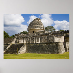 Póster México, Quintana Roo, perto de Cancun,