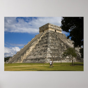 Poster México, Quintana Roo, perto de Cancun, Chichen 5