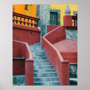 Póster México, San Miguel de Allende, Colorido