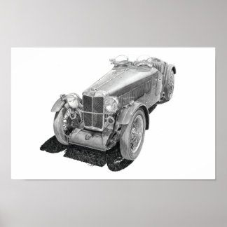 Póster MG L2 Magna 1933