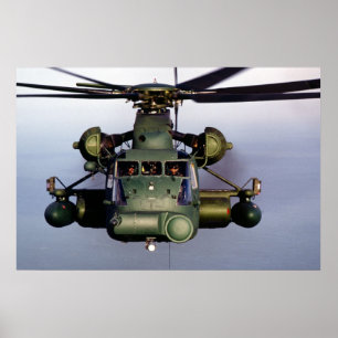 Póster MH-53 pavimentam o ponto baixo