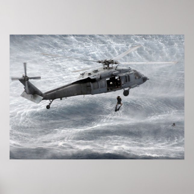 Poster MH-60 Knighthawk (Frente)
