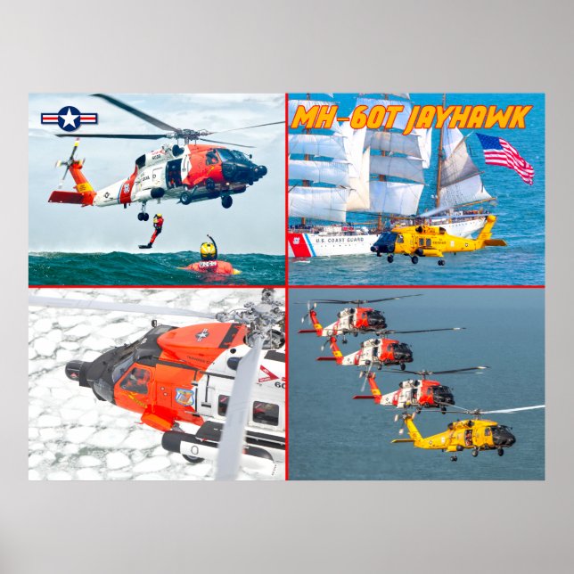 POSTER MH-60T JAYHAWK (Frente)