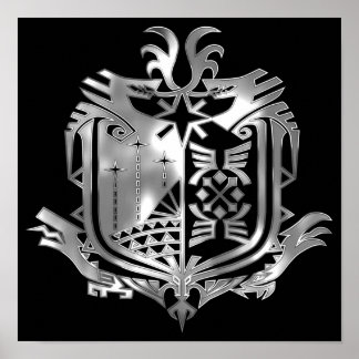 Poster MHW Metal Emblem
