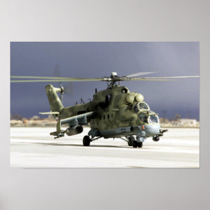 Póster MI-24 Hind