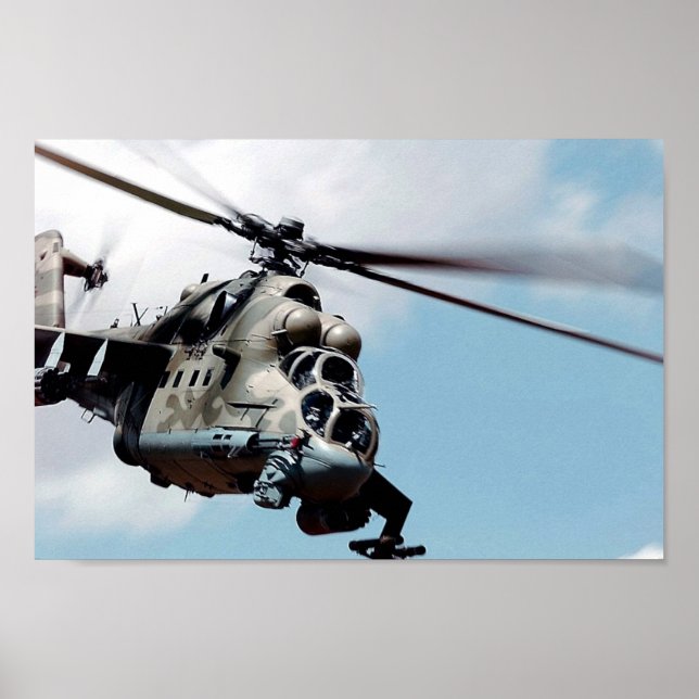 Póster MI-24 Hind (Frente)
