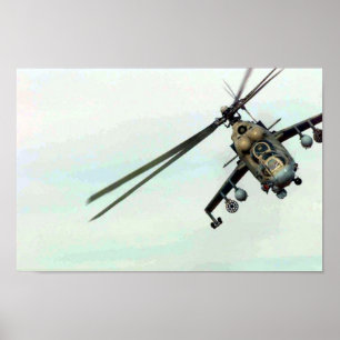 Póster MI-35 Hind