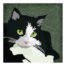 Mia Art Green Canvas
