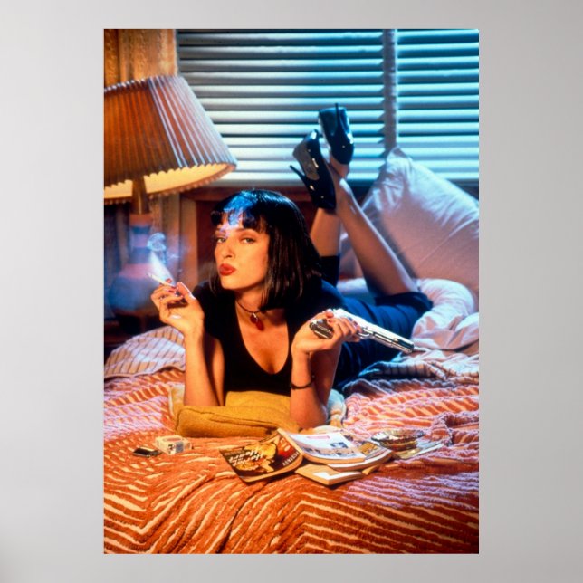 Poster Mia Wallace Uma Thurman (Frente)