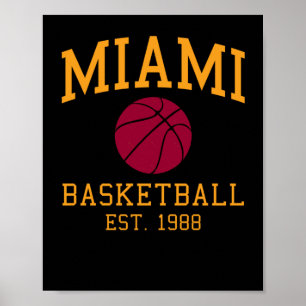 Poster Miami Basball