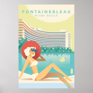 Póster Miami Beach | Fontainbleau