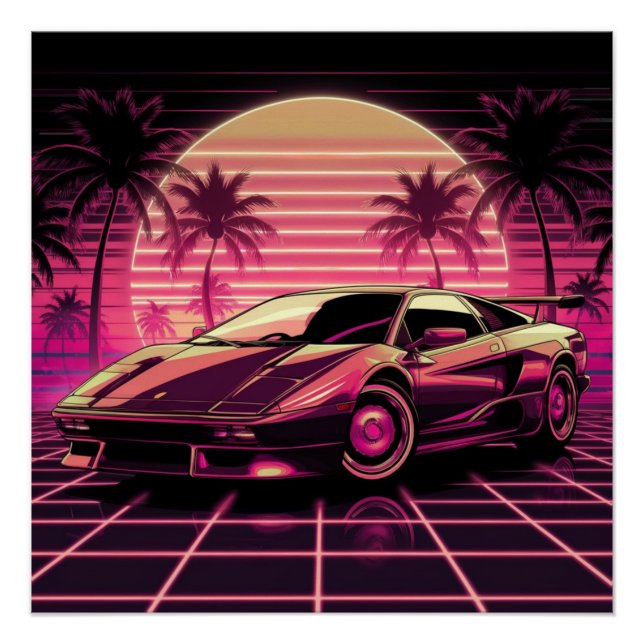 Póster Miami Dreams (Frente)