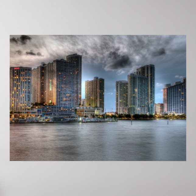 Póster Miami, Florida (Frente)