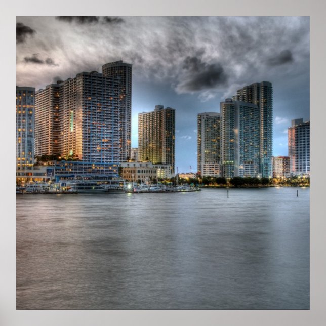 Poster Miami, Florida (Frente)