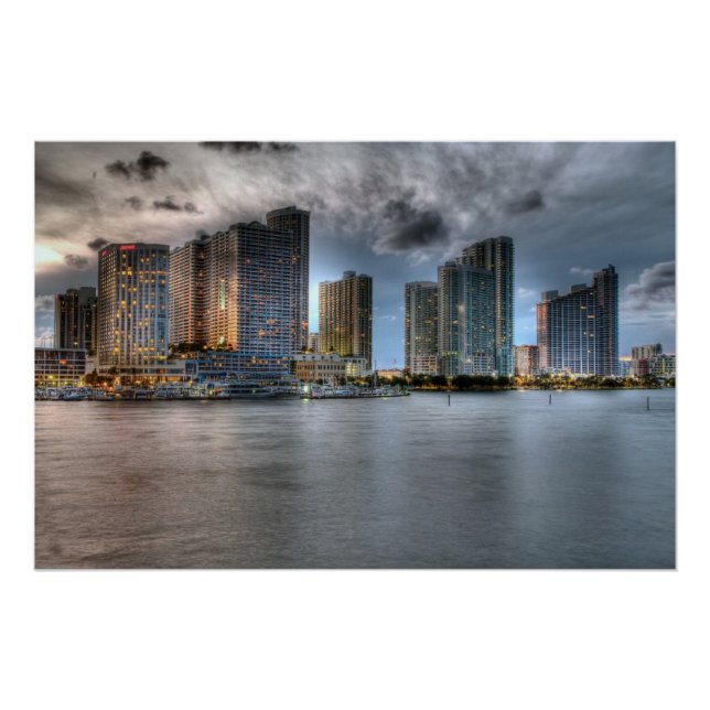 Póster Miami, Florida (Frente)