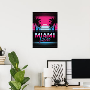 Poster Miami Vibes