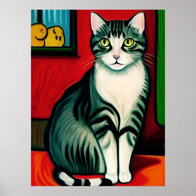 Poster Miau (Frente)