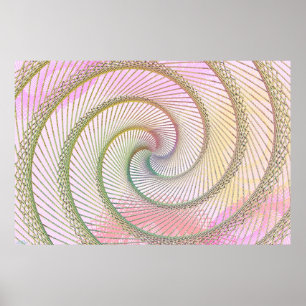 Poster Miçanga espiral