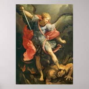 Poster Michael, a batalha de Arcanel com o Diabo