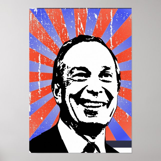 Póster Michael Bloomberg (Frente)
