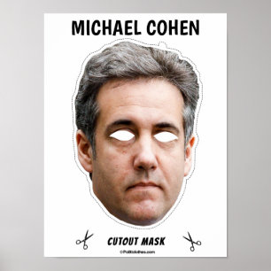 Poster MICHAEL COHEN Halloween Mask