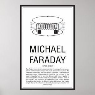 Poster Michael Faraday