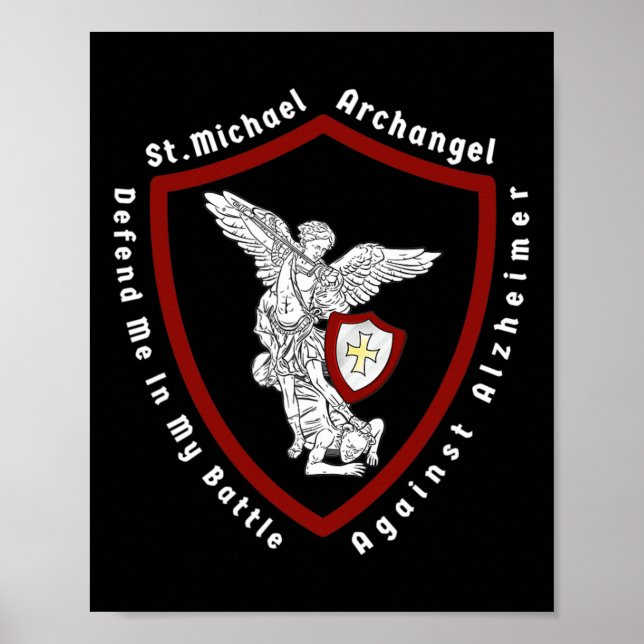 Poster Michael, O Arcanjo Ajude-Me Contra Heimerhe (Frente)