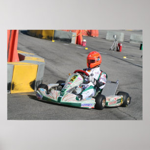 Poster Michael Scumacher Supernats em Vegas