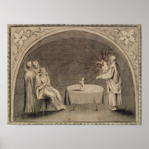 Poster Michel de Nostradame e Catherine