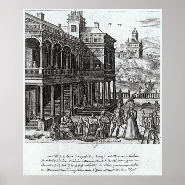 Poster Michel de Nostradame é consultado (Frente)