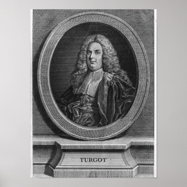 Póster Michel Etienne Turgot (Frente)