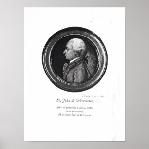 Póster Michel-Guilherme-Jean de Crevecoeur
