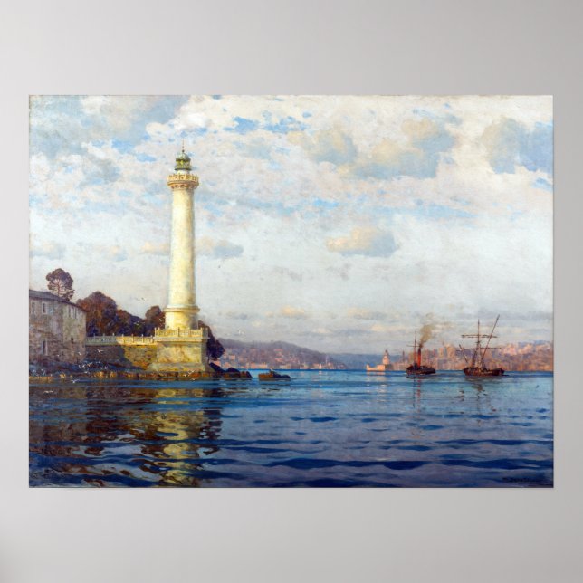 Poster Michel Zeno Diemer O Farol Ahırkapı (Frente)