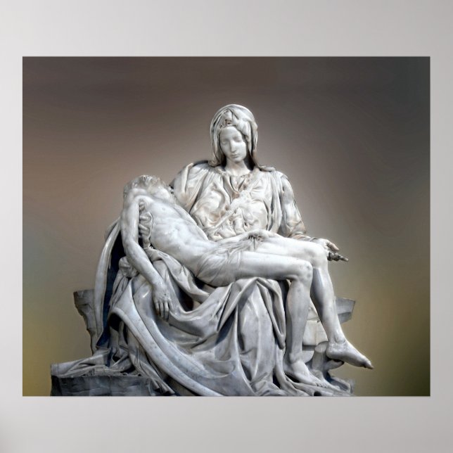 Poster Michelangelo - A Pieta (Frente)