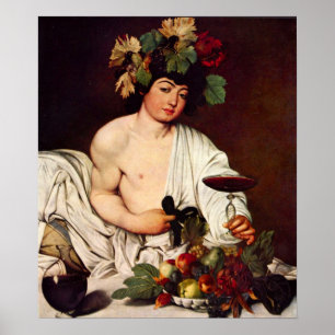 Póster Michelangelo Merisi da Caravaggio-Bacchus
