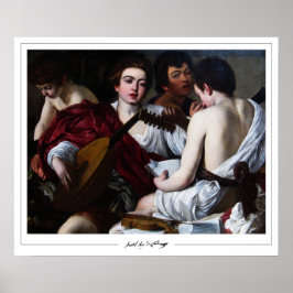 Poster Michelangelo Merisi da Caravaggio Zedign Art Poste