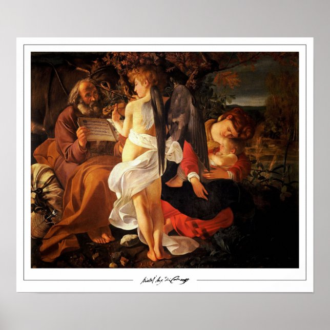 Poster Michelangelo Merisi da Caravaggio Zedign Art Poste (Frente)