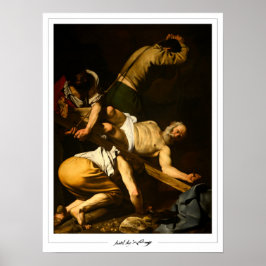 Poster Michelangelo Merisi da Caravaggio Zedign Art Poste