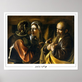 Poster Michelangelo Merisi da Caravaggio Zedign Art Poste
