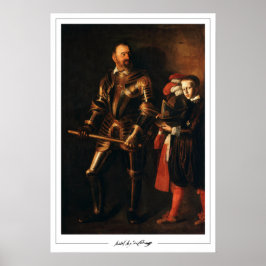 Poster Michelangelo Merisi da Caravaggio Zedign Art Poste