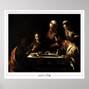 Poster Michelangelo Merisi da Caravaggio Zedign Art Poste
