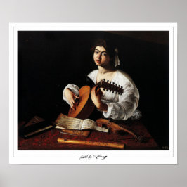 Poster Michelangelo Merisi da Caravaggio Zedign Art Poste