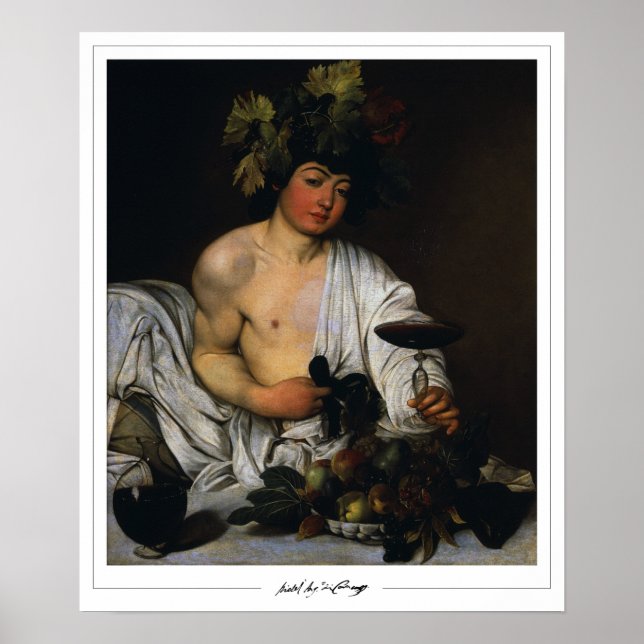 Poster Michelangelo Merisi da Caravaggio Zedign Arte Post (Frente)