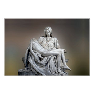 Póster Michelangelo - o Pieta