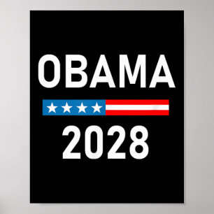 Poster Michelle Obama Pelo Presidente Obama 2028