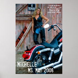 Póster Michelle, Senhora maio de 2008